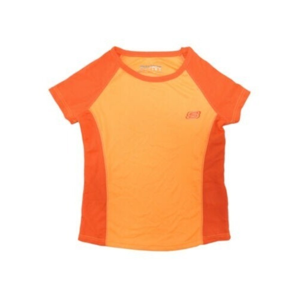 Skechers‎ Active Orange Pop/Coral Shirt Girls 5/6